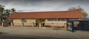 Exterior of Eye E Optical Fontana location at Macias Medical Center on Foothill Blvd.