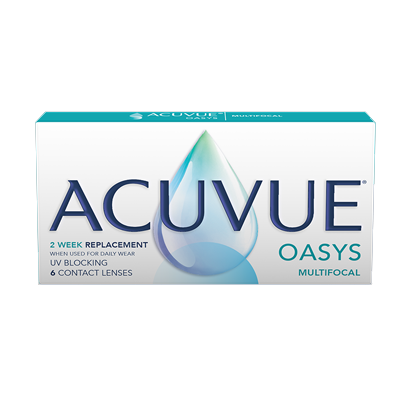 ACUVUE® OASYS MULTIFOCAL with
PUPIL OPTIMIZED DESIGN